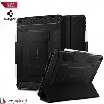 Spigen Rugged Armor Pro atverčiamas smūgiams atsparus dėklas (Apple Ipad Air 11 (2024-2025-2026)/Ipad Air 10.9 (2020-2022)